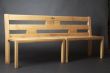 "Stroud" stacking pew in European oak