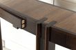 Console Table in Wenge and native Brown Oak